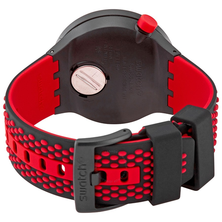 Swatch BBBlood Black Dial Men's Watch SO27B102