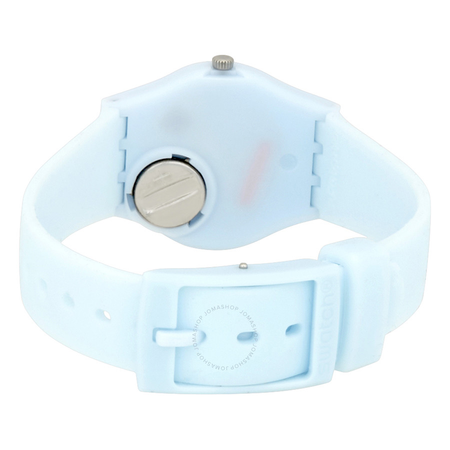 Swatch Clearsky White Dial Ladies Watch LL119
