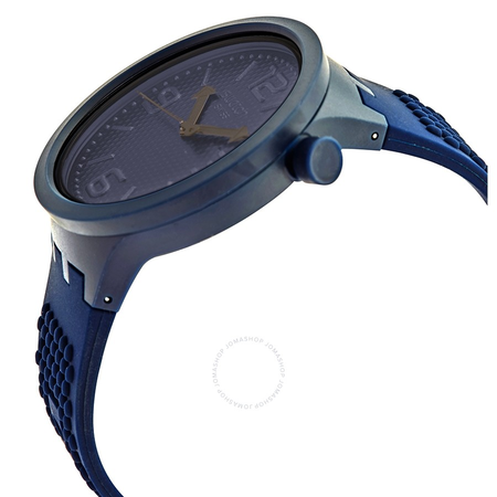 Swatch Quartz Blue Dial Blue Silicone Watch SO27N100