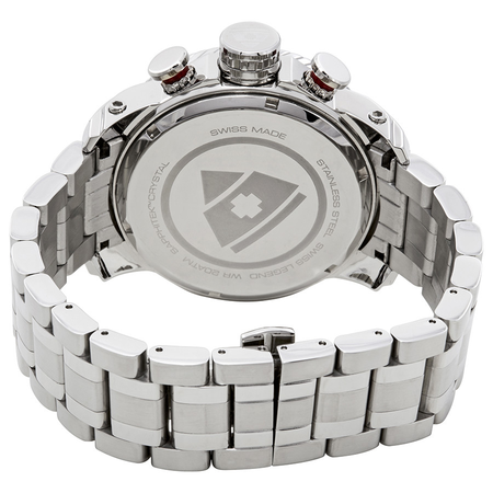 Swiss Legend Seagate Chronograph Silver Dial Watch SL-10624SM-22S