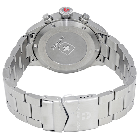 Swiss Military Hawk White Dial Stainless Steel Men's Watch 2726
