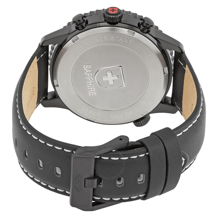Swiss Military Thunderbolt Chronograph Quartz Black Dial Men's Watch 29561