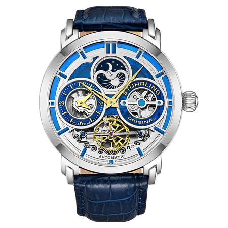 Stuhrling Original Legacy Automatic Blue Dial Men's Watch M13503