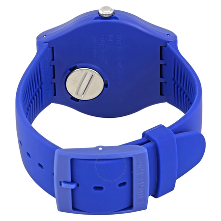 Swatch Bluesounds White Dial Men's Silicone Watch SUON127