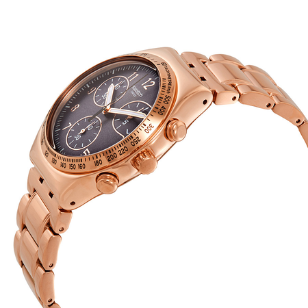 Swatch Elegantum Chronograph Grey Dial Men's Watch YCG418G