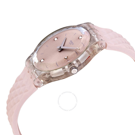 Swatch Irisette Quartz Pink Dial Ladies Watch GE259
