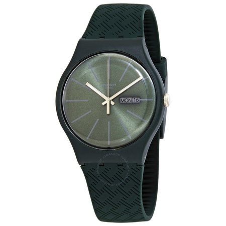 Swatch Khakitex Sun-brushed Green Unisex Watch SUOG710
