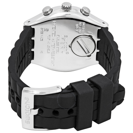 Swatch Nior De Bienne Chronograph Black Dial Men's Watch YCS116