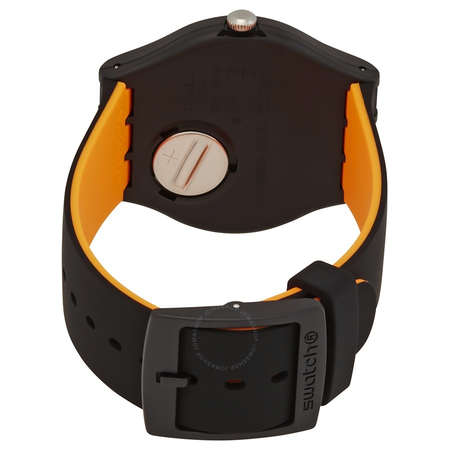 Swatch Orangeboost Semi-transparent Dial Unisex Watch SUOB164