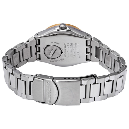 Swatch Senora Quartz Silver Dial Ladies Watch YLS210G