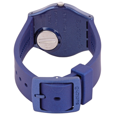 Swatch Silver in Blue Quartz Ladies Watch GN416