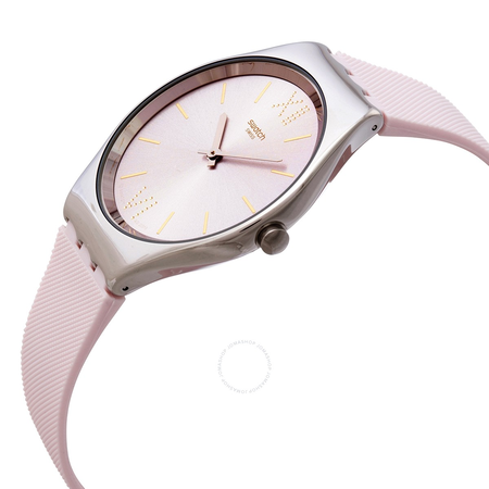 Swatch SKIN LAVANDA Quartz Pink Dial Ladies Watch SYXS124