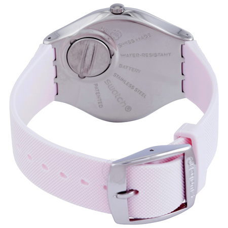 Swatch SKIN LAVANDA Quartz Pink Dial Ladies Watch SYXS124