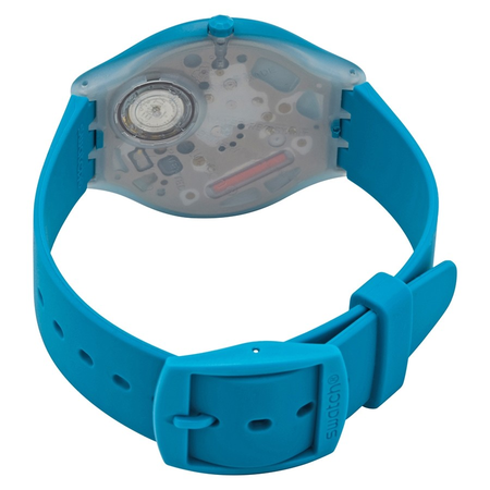 Swatch Skinautique Mate Blue Ladies Watch SVOL100