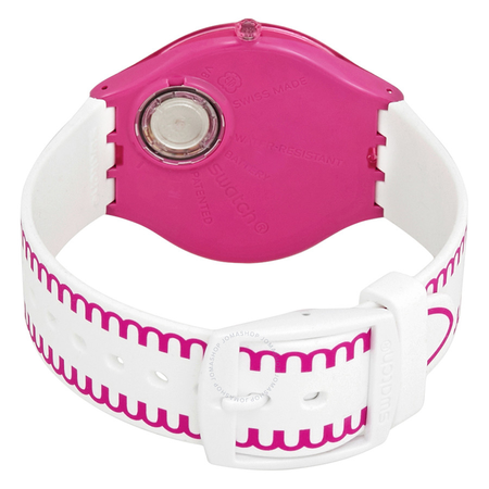 Swatch Skinpunch White Dial Ladies Watch SVOP102