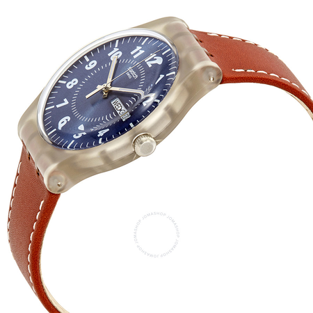 Swatch Vent Brulant Blue Dial Men's Watch SUOK709