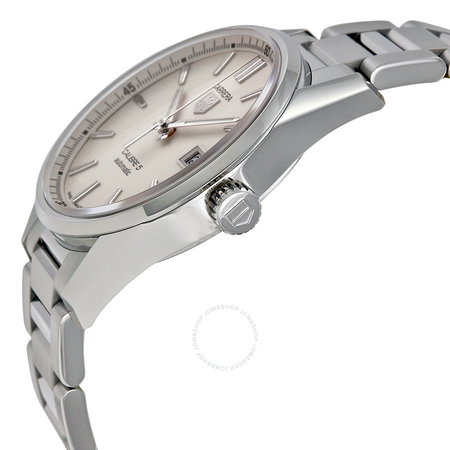 Tag Heuer Carrera Calibre 5 Silver Dial Men's Watch WAR211B.BA0782