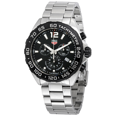 Tag Heuer Formula 1 Chronograph Black Dial Men's Watch CAZ1010.BA0842
