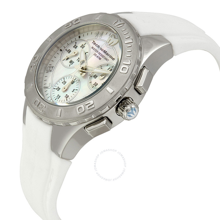 Technomarine Cruise Medusa Chronograph White Dial Ladies Watch TM-115083