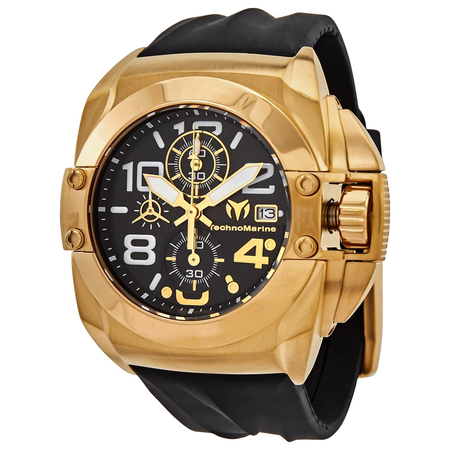 Technomarine Reef Chronograph Quartz Black Dial Men's Watch TM-518003
