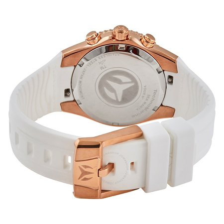 Technomarine Sea Manta Chronograph Quartz Rose Dial Ladies Watch TM-218041