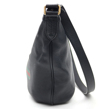 Gucci Print Half-moon Hobo Bag 523588 0GCAT 8163