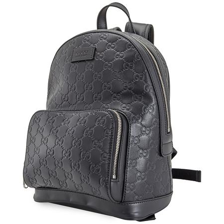 Gucci Gucci Signature Leather Backpack 450967 CWCQN 1000