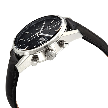 Tag Heuer Pre-owned  Carrera Black Dial Automatic Men's Chronograph Watch CBK2110.FC6266 (Pre-own)
