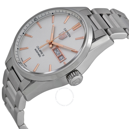 Tag Heuer Carrera Silver Dial Stainless Steel Men's Watch WAR201DBA0723 WAR201D.BA0723
