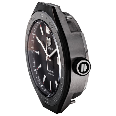 Tag Heuer CONNECTED CALIBRE 5 Automatic Black Dial Men's Watch Head AWBF2A80