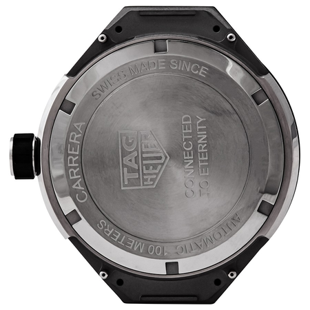 Tag Heuer CONNECTED CALIBRE 5 Automatic Black Dial Men's Watch Head AWBF2A80