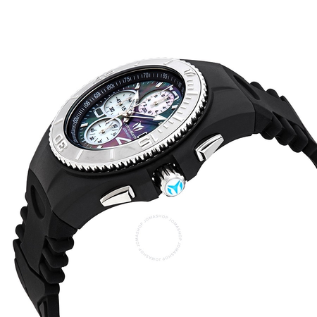 Technomarine Cruise Chronograph Black Mother of Pearl Dial Men's Watch TM-115349
