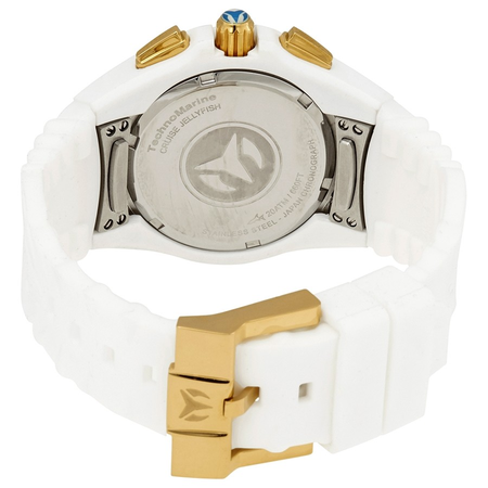 Technomarine JellyFish Chronograph Silver Dial Ladies Watch TM-115361