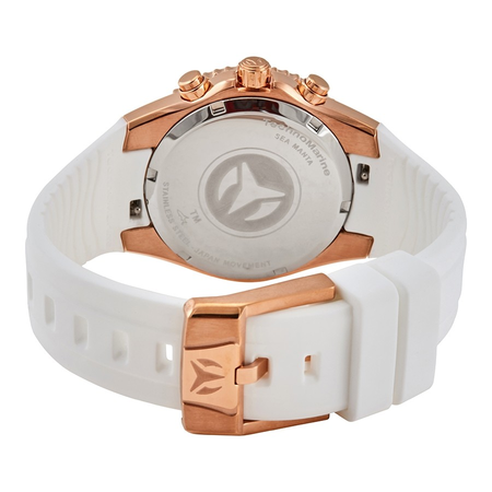 Technomarine Sea Manta Chronograph Quartz Black Dial Ladies Watch TM-218042