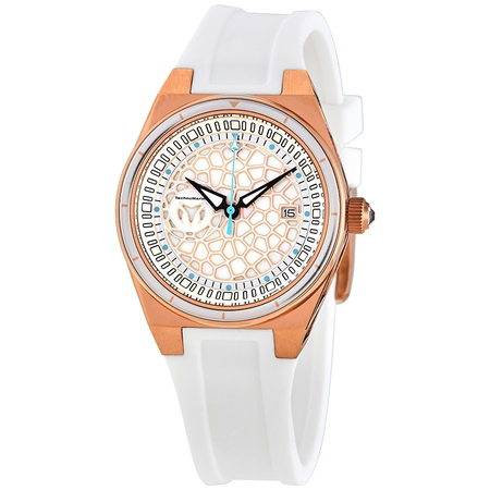 Technomarine Technocell Quartz White Dial Ladies Watch TM-318083