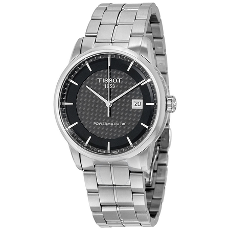Tissot Luxury Powermatic 80 Black Men's Watch T086.407.11.201.02