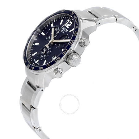 Tissot Quickster Chronograph Blue Dial Men's Watch T095.417.11.047.00