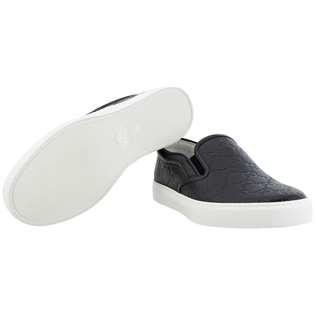 Gucci Men's Gucci Leather Slip-on Sneaker 407364 CWCE0 1174