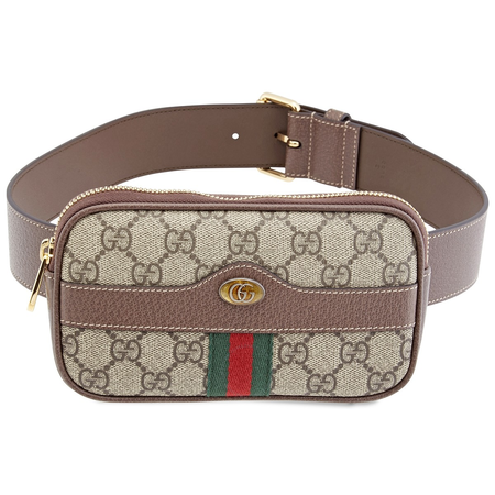 Gucci Ophidia GG Supreme Belt Bag Beige Ladies, Belt Size 85 CM 519308 96IWS 8745 85