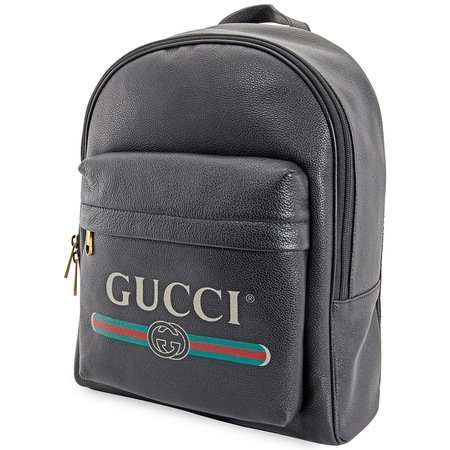 Gucci Print Leather Backpack 547834 0Y2BT 8163