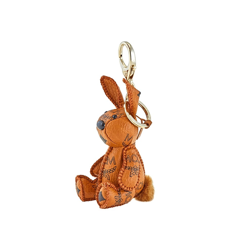 MCM Ladies Heritage Rabbit Key Ring MYZ5AVI38CO001