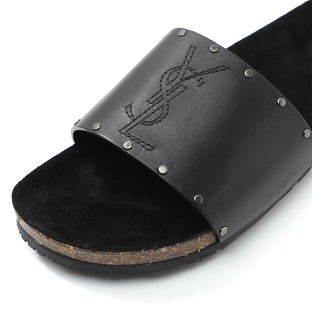 Saint Laurent Men's Sl Jimy 20Mm Sandal Studs 555492 DWEYY 1000