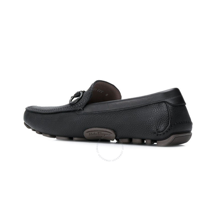 Ferragamo Men's Gancini Driver Moccasin 02B501 708421