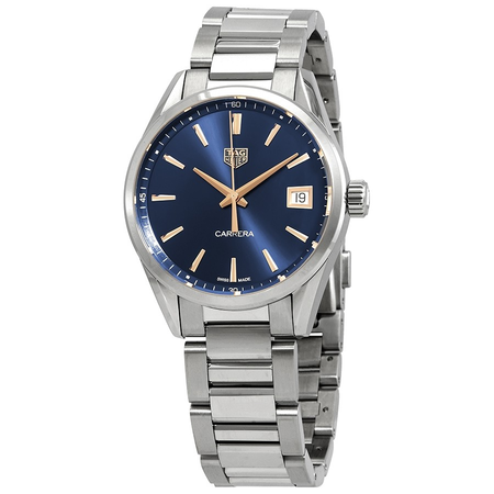 Tag Heuer Carrera Quartz Blue Dial Ladies Watch WBK1312.BA0652
