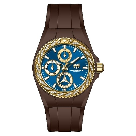 Technomarine Cruise Quartz Crystal Blue Dial Ladies Watch TM-118111