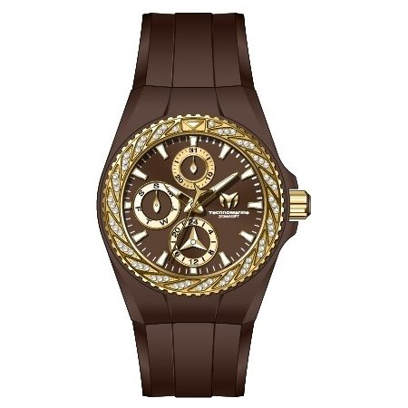 Technomarine Cruise Quartz Crystal Brown Dial Ladies Watch TM-118110