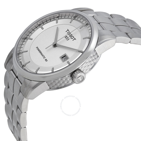 Tissot Luxury Powermatic 80 Silver Dial Men's Watch T0864071103100 T086.407.11.031.00