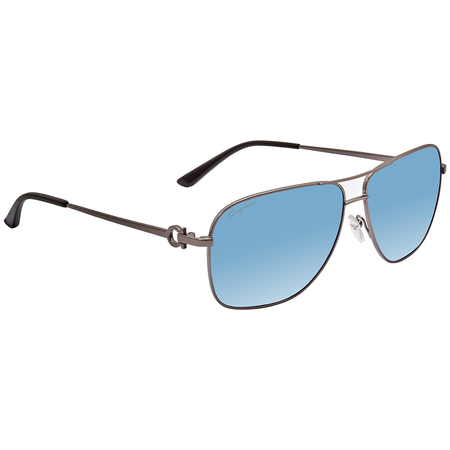 Ferragamo Bue Gradient Square Men's Sunglasses SF170S 033 61