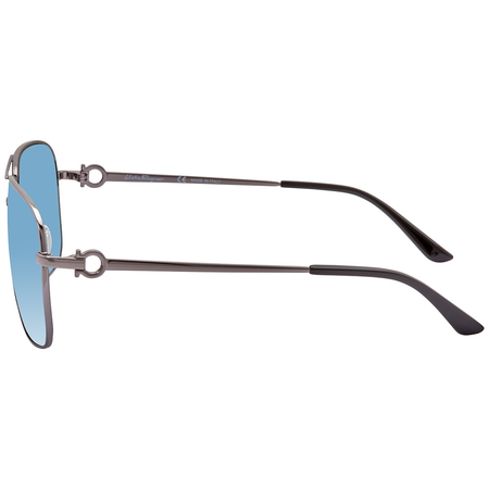 Ferragamo Bue Gradient Square Men's Sunglasses SF170S 033 61