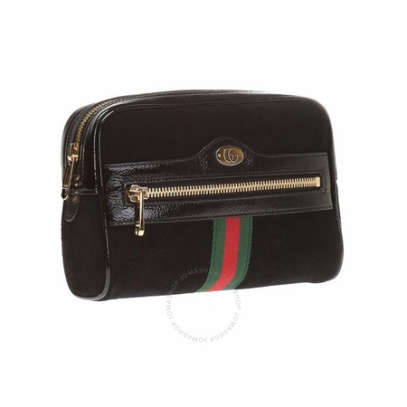 Gucci Ophidia Small Suede Belt Bag- Black 517076 0KCDB 1060